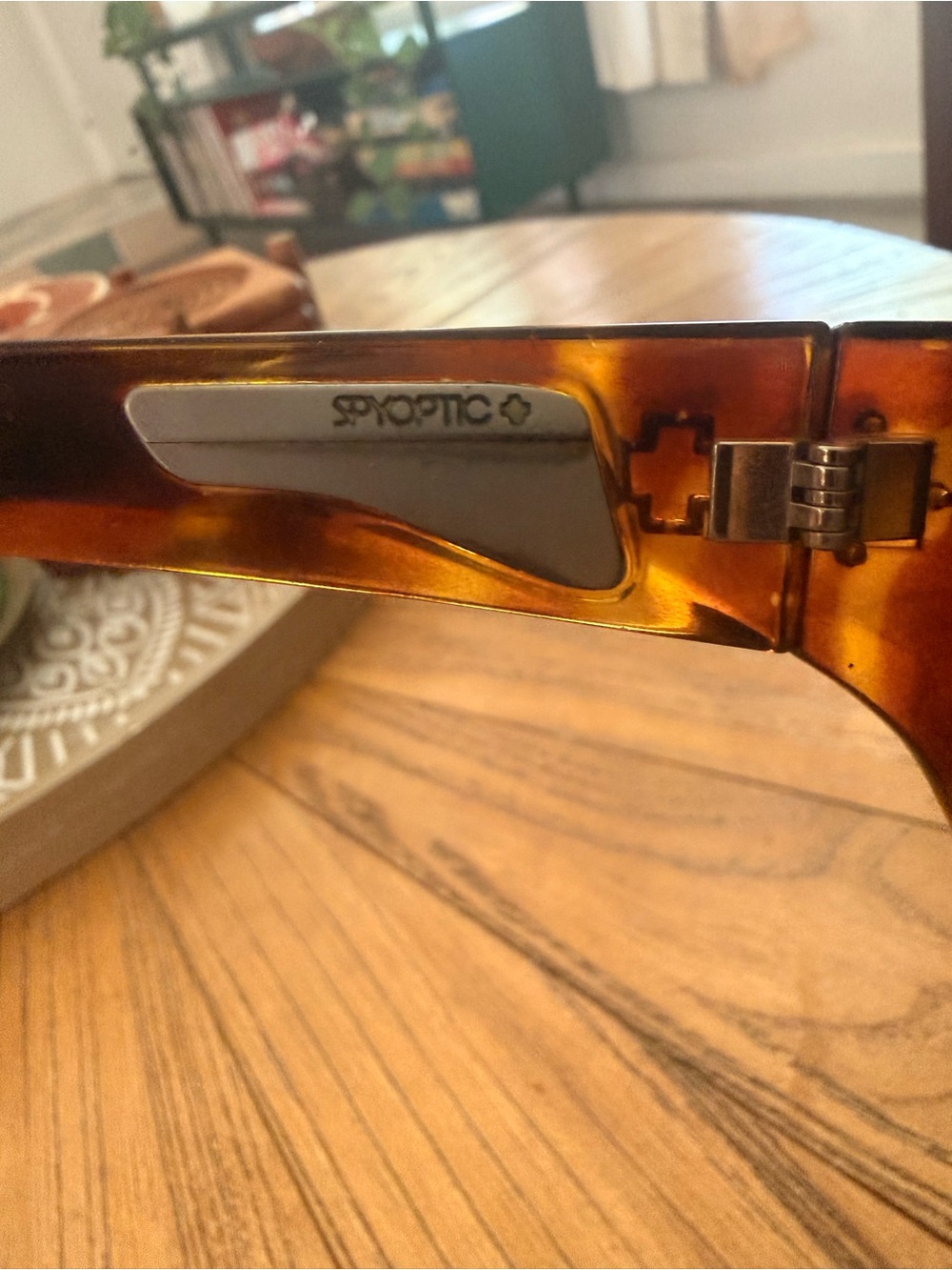 Vintage Spy Optic Tortoise Wrap Sunglasses Brown Lenses Y2K 2000s Unisex - Picture 7 of 11
